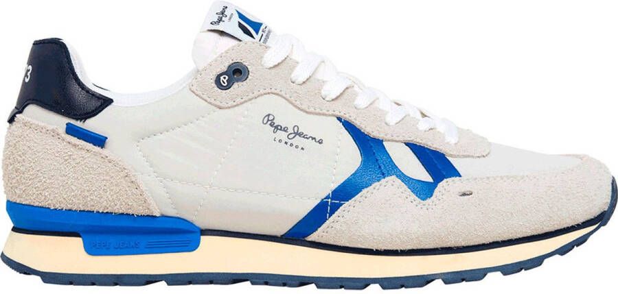 Pepe Jeans Brit Fly Schoenen Wit Man
