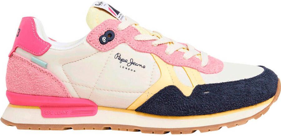 Pepe Jeans Brit Fly W Schoenen Wit Vrouw