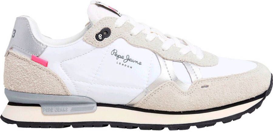 Pepe Jeans Brit Fly W Schoenen Wit Vrouw