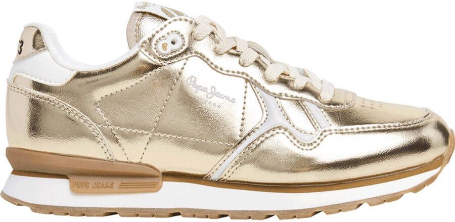 Pepe Jeans Brit Gold W Schoenen Goud Vrouw
