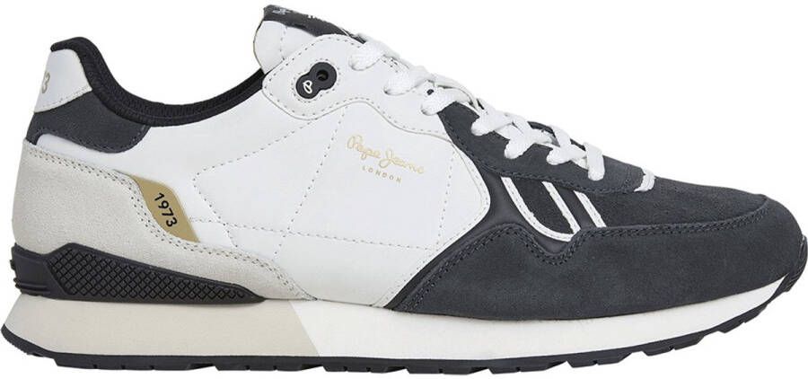 Pepe Jeans Brit Half Schoenen Wit Zwart Man