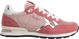 Pepe Jeans Brit Heritage Sneakers Roze Vrouw