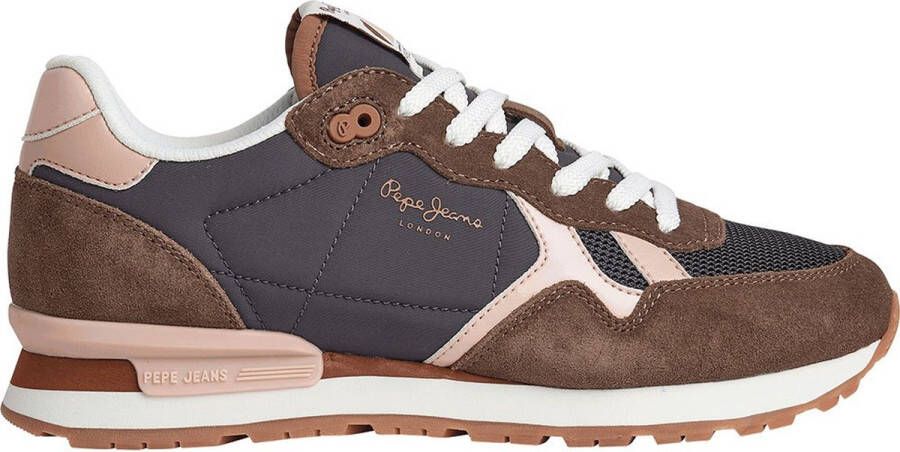 Pepe Jeans Brit Jump W Sneakers Bruin Vrouw