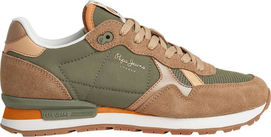 Pepe Jeans Brit Jump W Sneakers Groen Vrouw