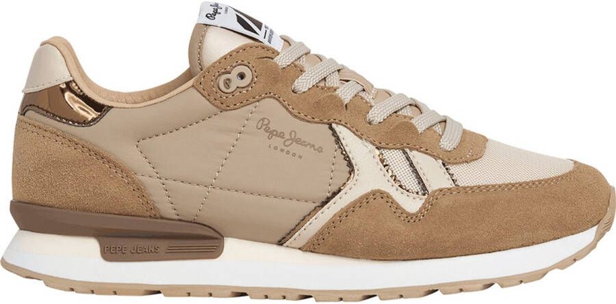 Pepe Jeans Brit Mirror Schoenen Beige Vrouw