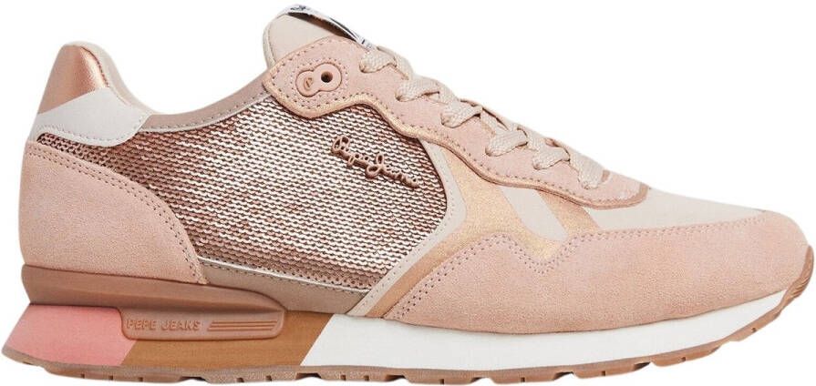 Pepe Jeans Brit Sequins Schoenen Wit Vrouw