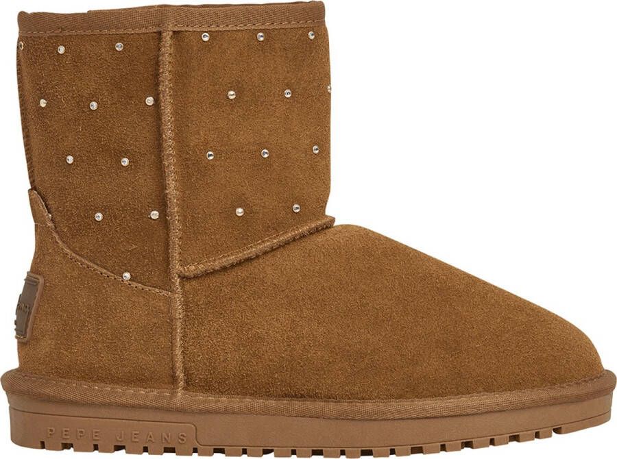 Pepe Jeans Diss West Booties Bruin Vrouw