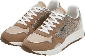 Pepe Jeans Joy Star Glam Sneakers Sand Dames