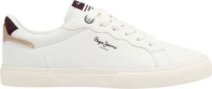 Pepe Jeans Kenton Basic Sneakers Wit Vrouw