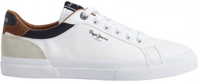 Pepe Jeans Heren Schoenen Klassieke Stijl White Heren