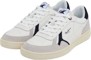 Pepe Jeans Kore Combi Low Sneakers Heren OFF WHITE