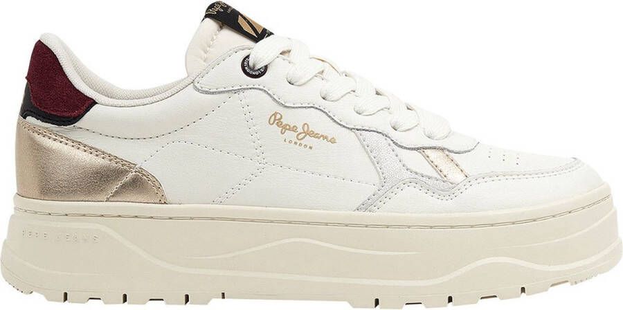 Pepe Jeans Kore Vintage Sneakers Wit Vrouw