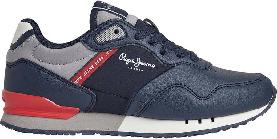 Pepe Jeans London Bright B Sneakers Grijs