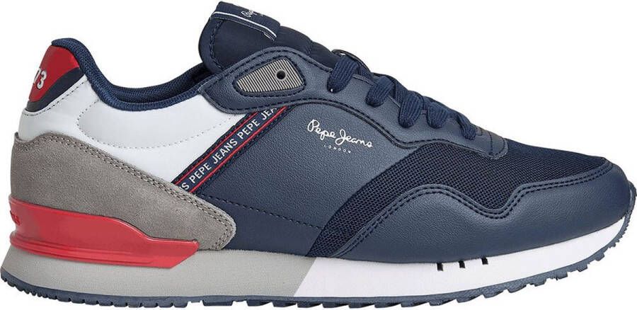 Pepe Jeans London Bright M Sneakers Blauw Man