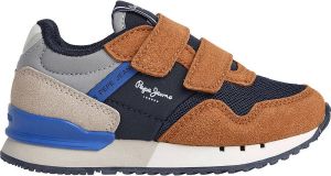 Pepe Jeans London Forest Bk Sneakers Bruin