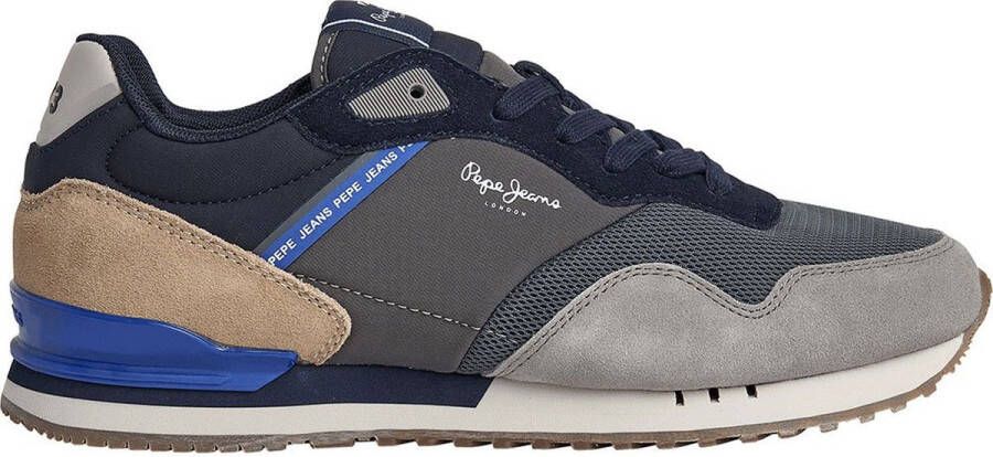 Pepe Jeans London Forest M Sneakers Blauw Man