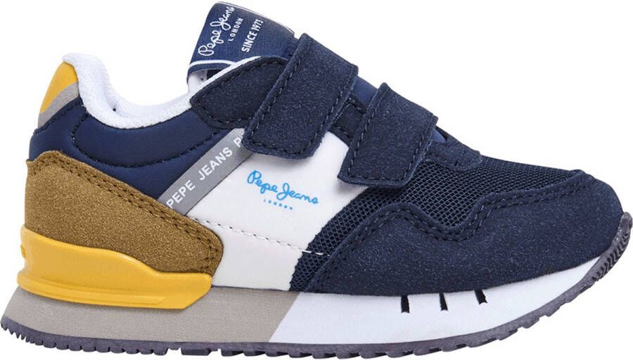 Pepe Jeans London Life Bk Schoenen Zonder Veters Blauw Jongen