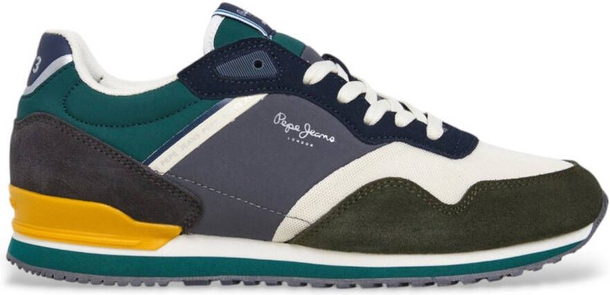 Pepe Jeans London life veelkleurige leren schoenen