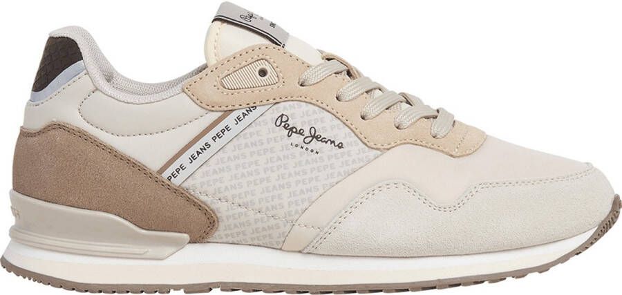 Pepe Jeans London Logo Schoenen Beige Vrouw