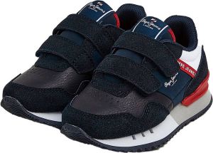 Pepe Jeans London One Cover Bk Sneakers Kinderen Navy