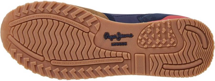 Pepe Jeans London One Hero Sneakers Khaki Green Heren - Foto 4