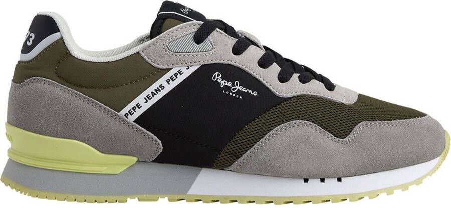Pepe Jeans London One Hero Sneakers Khaki Green Heren