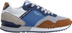 Pepe Jeans London One Vinted Sneakers Ocean Heren