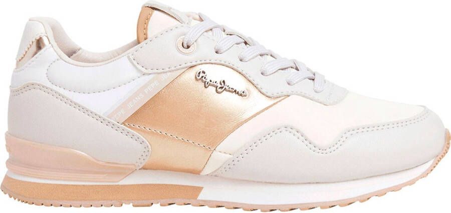 Pepe Jeans London Shine Schoenen Wit Vrouw