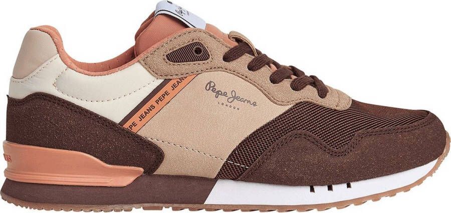 Pepe Jeans London Tawny W Sneakers Bruin Vrouw