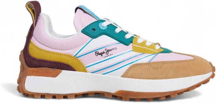 Pepe Jeans Lucky Rise Leren Sneakers