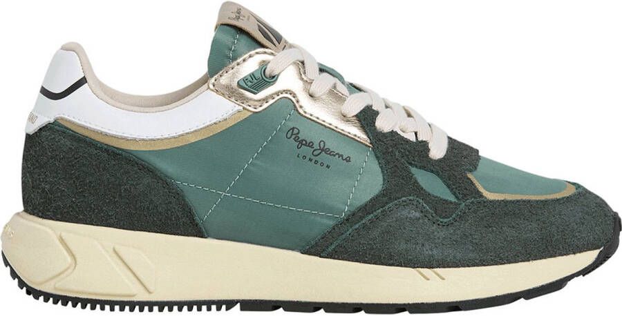 Pepe Jeans Marlon Metal Schoenen Groen Vrouw
