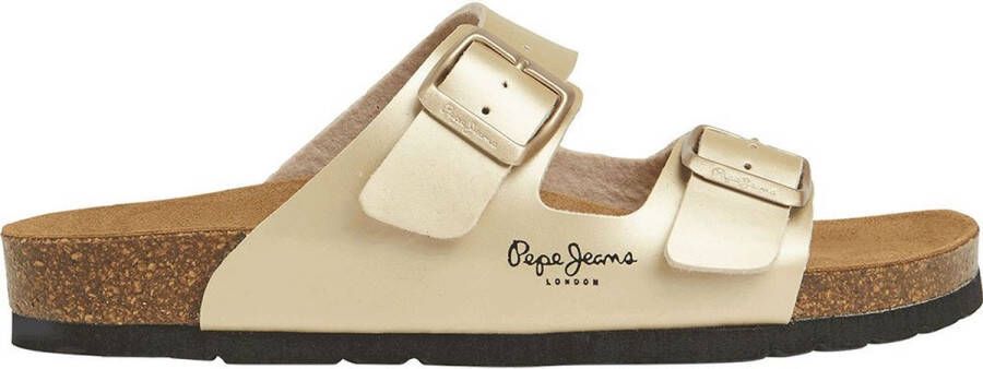 Pepe Jeans Oban Claic Sandalen Goud Vrouw