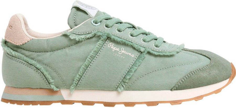 Pepe Jeans Once Twill Schoenen Groen Vrouw