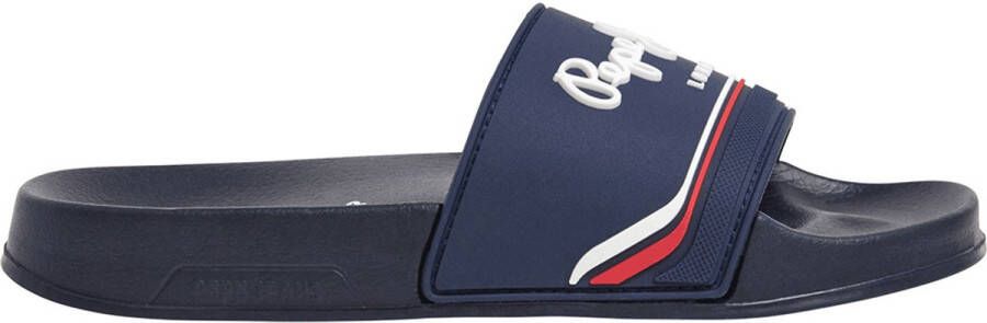 Pepe Jeans Origin B Slippers Blauw Jongens