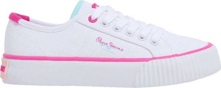 Pepe Jeans Ottis Basic Sneakers Wit Jongen