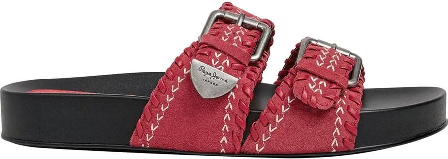 Pepe Jeans Agnes Ethnic Sandalen Rood Vrouw