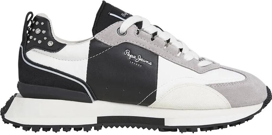 Pepe Jeans Archer Court Schoenen Wit Vrouw