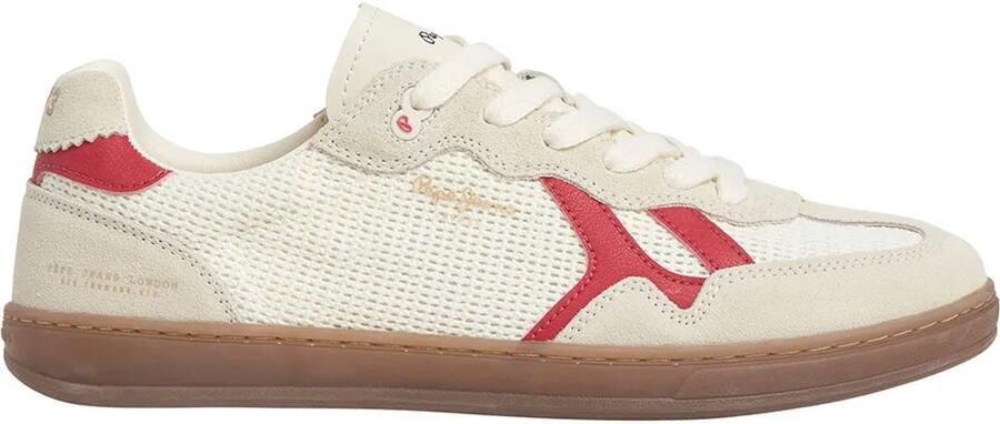 Pepe Jeans Ball Natural Schoenen Wit Man