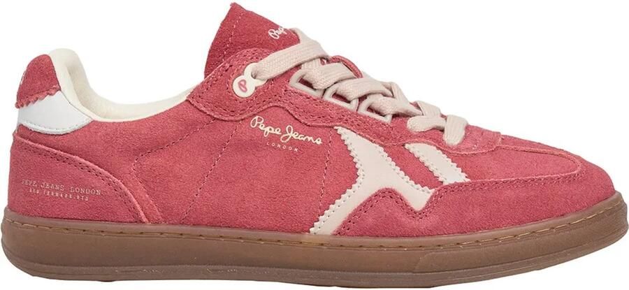 Pepe Jeans Ball Retro Schoenen Rood Roze Vrouw