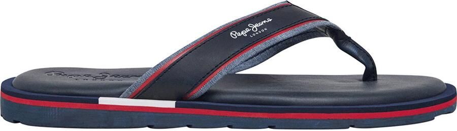 Pepe Jeans Barrel Brand Sandalen Blauw Man