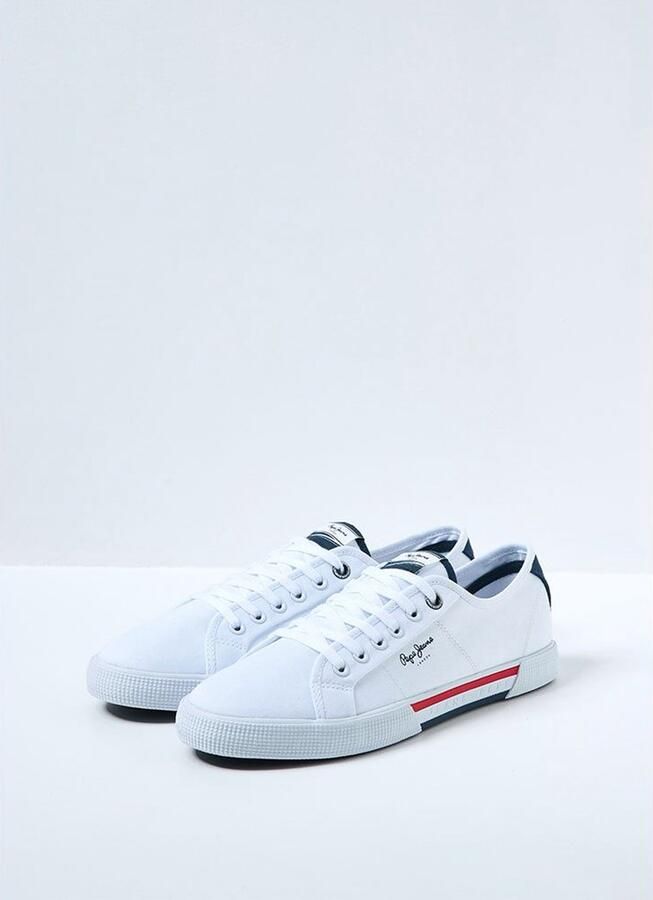 Pepe Jeans Brady Men Basic Schoen White Heren