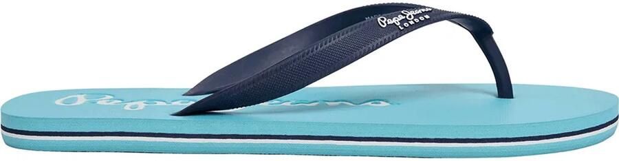 Pepe Jeans Bay Beach Party Slippers Blauw Man