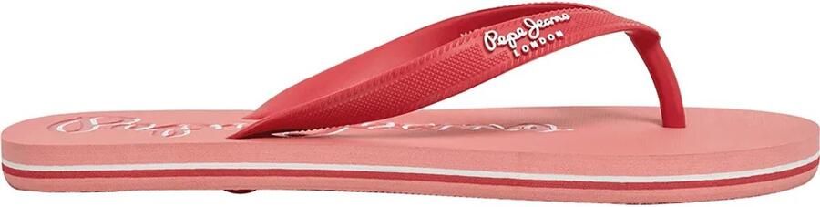 Pepe Jeans Bay Beach Sun Slippers Rood Roze Vrouw