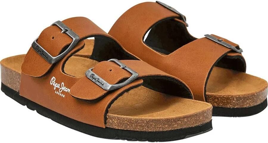 Pepe Jeans Bio Double Kansas Sandalen Bruin Jongen