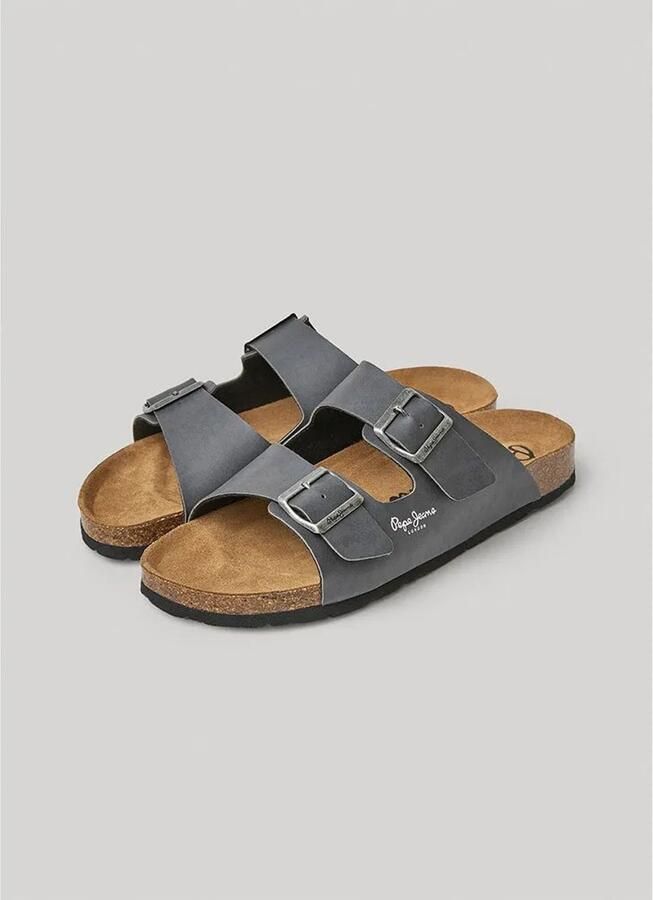 Pepe Jeans Bio Double Natural Sandalen Grijs Man