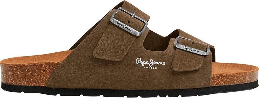 Pepe Jeans Bio Suede Sandalen Groen Man - Foto 4