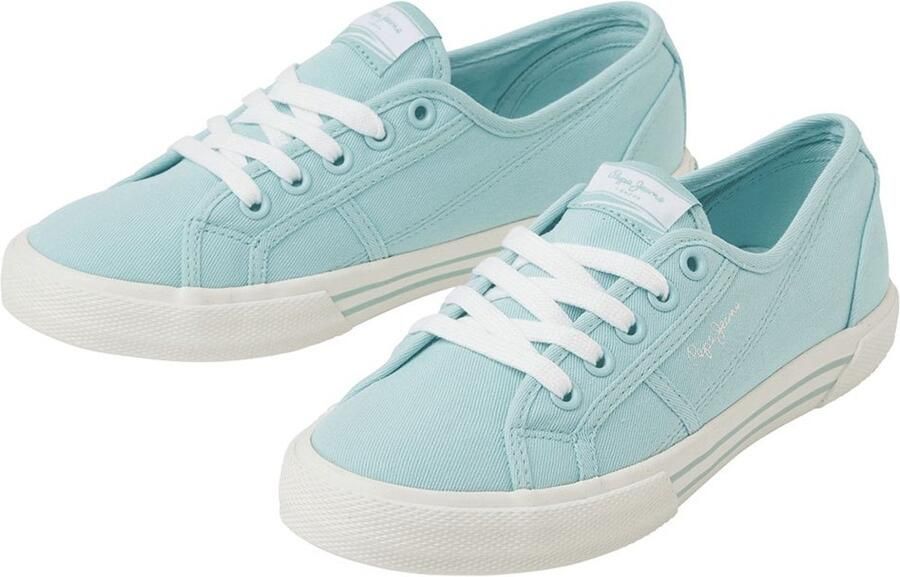 Pepe Jeans Brady Basic Lage Sneakers Blauw Vrouw - Foto 2