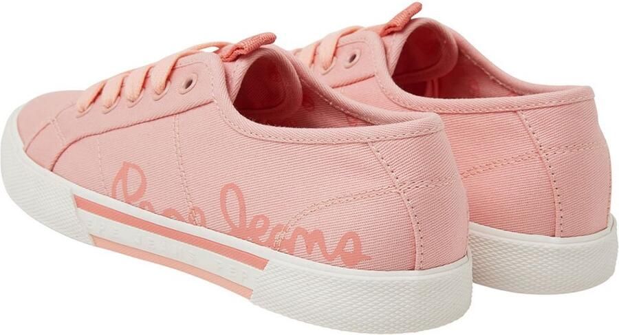Pepe Jeans Brady Logo Lage Sneakers Roze Vrouw - Foto 3