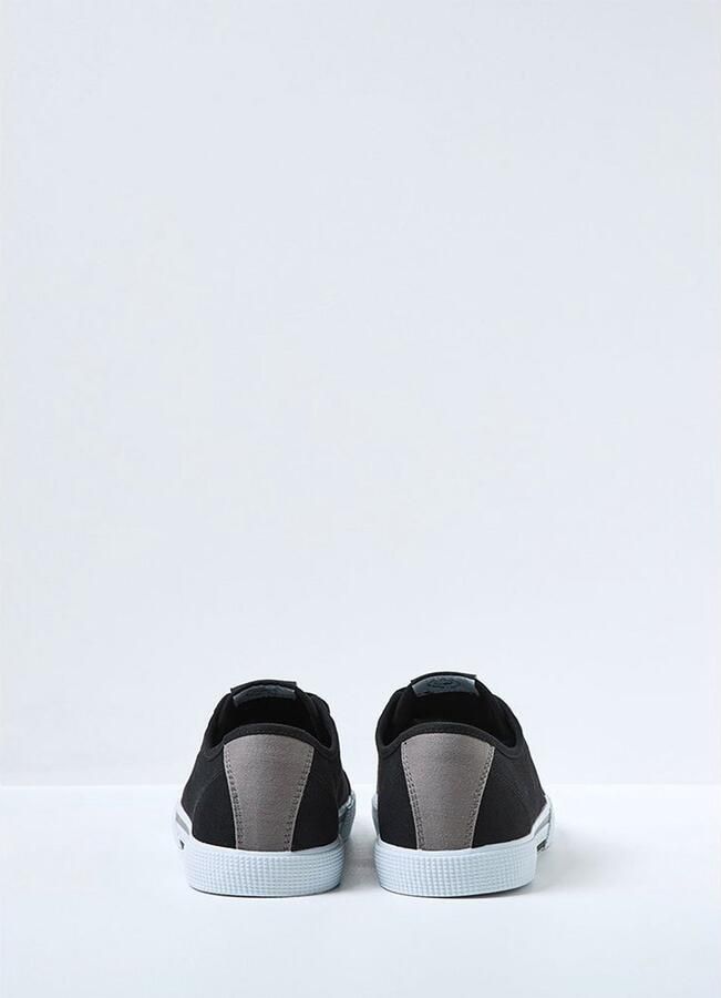 Pepe Jeans Brady Serie Lage Sneakers Zwart Textielmateriaal - Foto 4