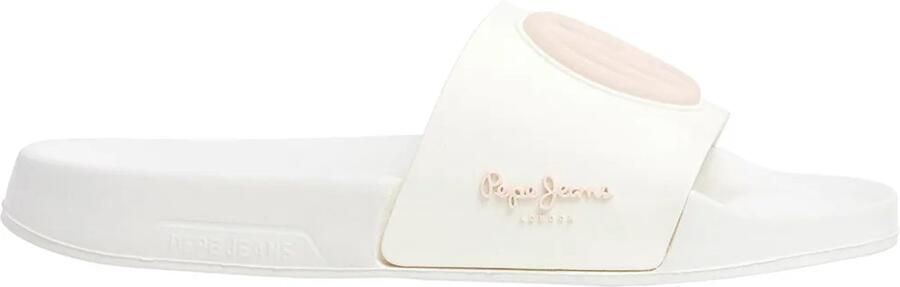 Pepe Jeans Brand W Slippers Wit Vrouw